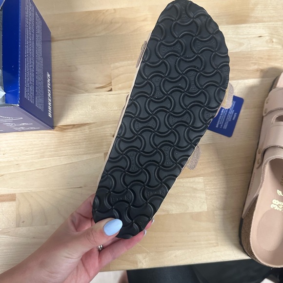 Birkenstock Blush Double-Strap Sandals - Picture 6 of 7